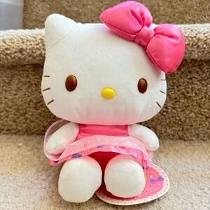 Vintage SANRIO AUTHENTIC HELLO KITTY STUFFED ANIMAL PLUSH 8" 2013